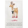 Mud Pie Christmas Dancer Reindeer Poem Towel(Vixen)