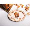 Mud Pie Thanksgiving Turkey Platter(White)