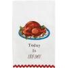Mud Pie Thanksgiving Leg Day RIC-Rac Towel