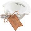Mud Pie Thanksgiving Tidbit Set, Pumpkin, 4 3/4″ x 4 1/2″(Turket)
