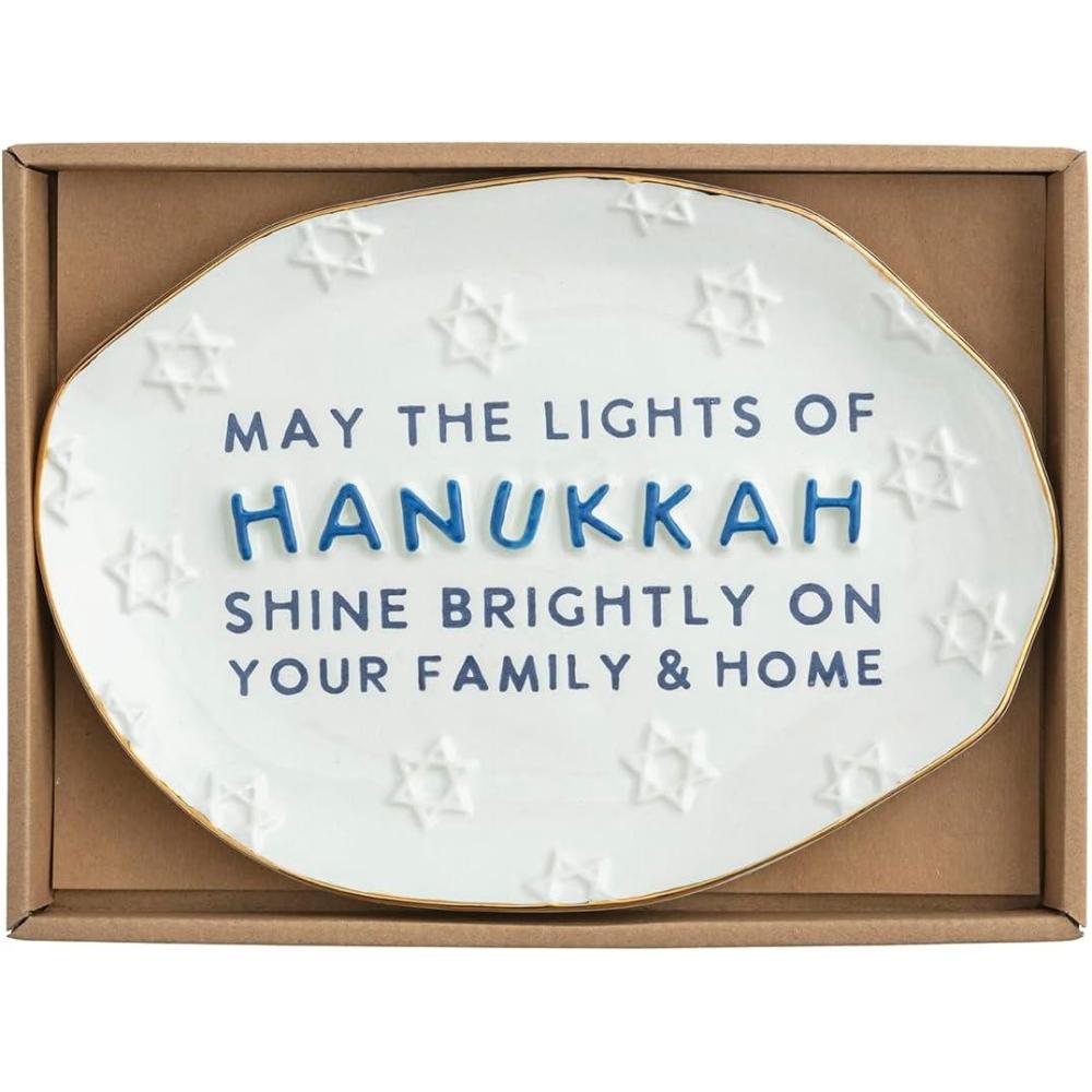 imageMud Pie Hanukkah Hanukkah Sentiment Tray
