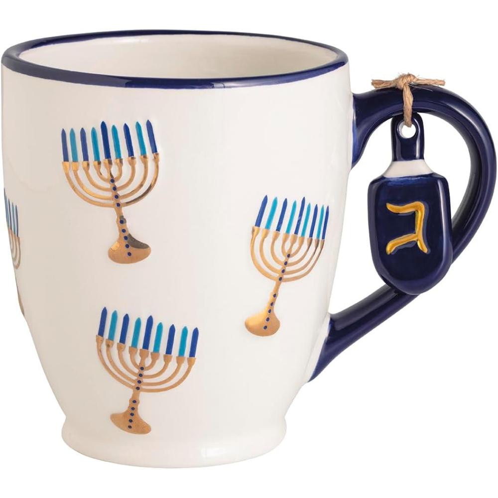 imageMud Pie Hanukkah Menorah Icon Mug