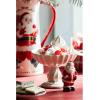 Mud Pie Vintage Christmas Candy Dish, Santa, 4 1/2″ x 5 1/2″ dia