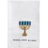 Mud Pie Hanukkah Menorah Beaded Hanukkah Towel