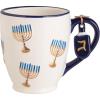 Mud Pie Hanukkah Menorah Icon Mug