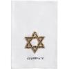 Mud Pie Hanukkah Star of David Beaded Hanukkah Towel