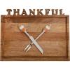 Mud Pie Thanksgiving Thankful Carving Board Set