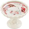 Mud Pie Vintage Christmas Candy Dish, Santa, 4 1/2″ x 5 1/2″ dia