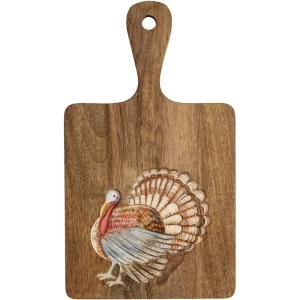 Mud Pie Thanksgiving Turkey Enameled Board