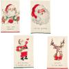 Mud Pie Christmas Hand Towel, Wreath Santa, 16 1/2″ x 26″(Reindeer Bell)