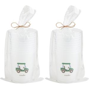 Mud Pie Icon Party Cup, Golf, 16 oz (Pack of 2)(16 Ounces (Pack of 2))