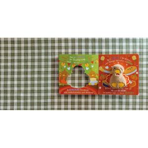 Mud Pie Kids Thanksgiving Turkey Plush Book