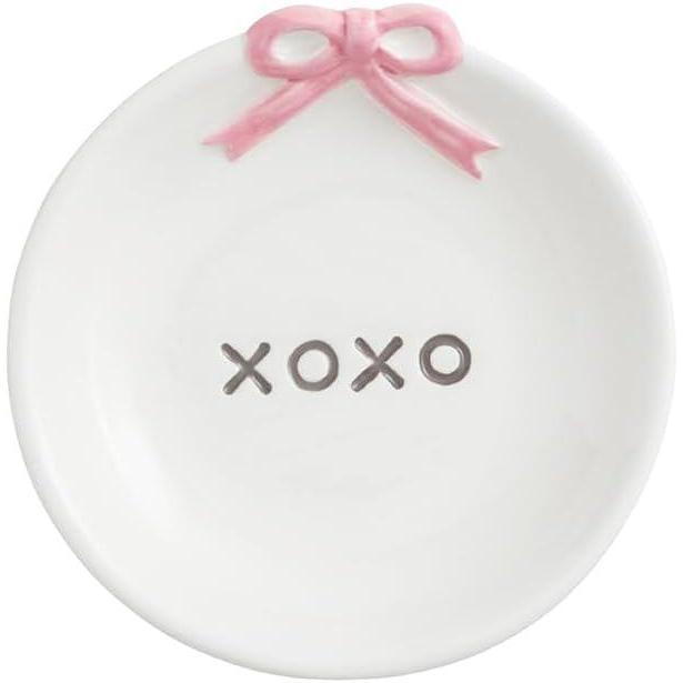 imageMud Pie Valentines Day Red Heart Tidbit Dish