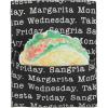 Mud Pie Circa Food Sponge Towel Set, Taco, 26″ x 16.5″