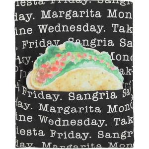 Mud Pie Circa Food Sponge Towel Set, Taco, 26″ x 16.5″