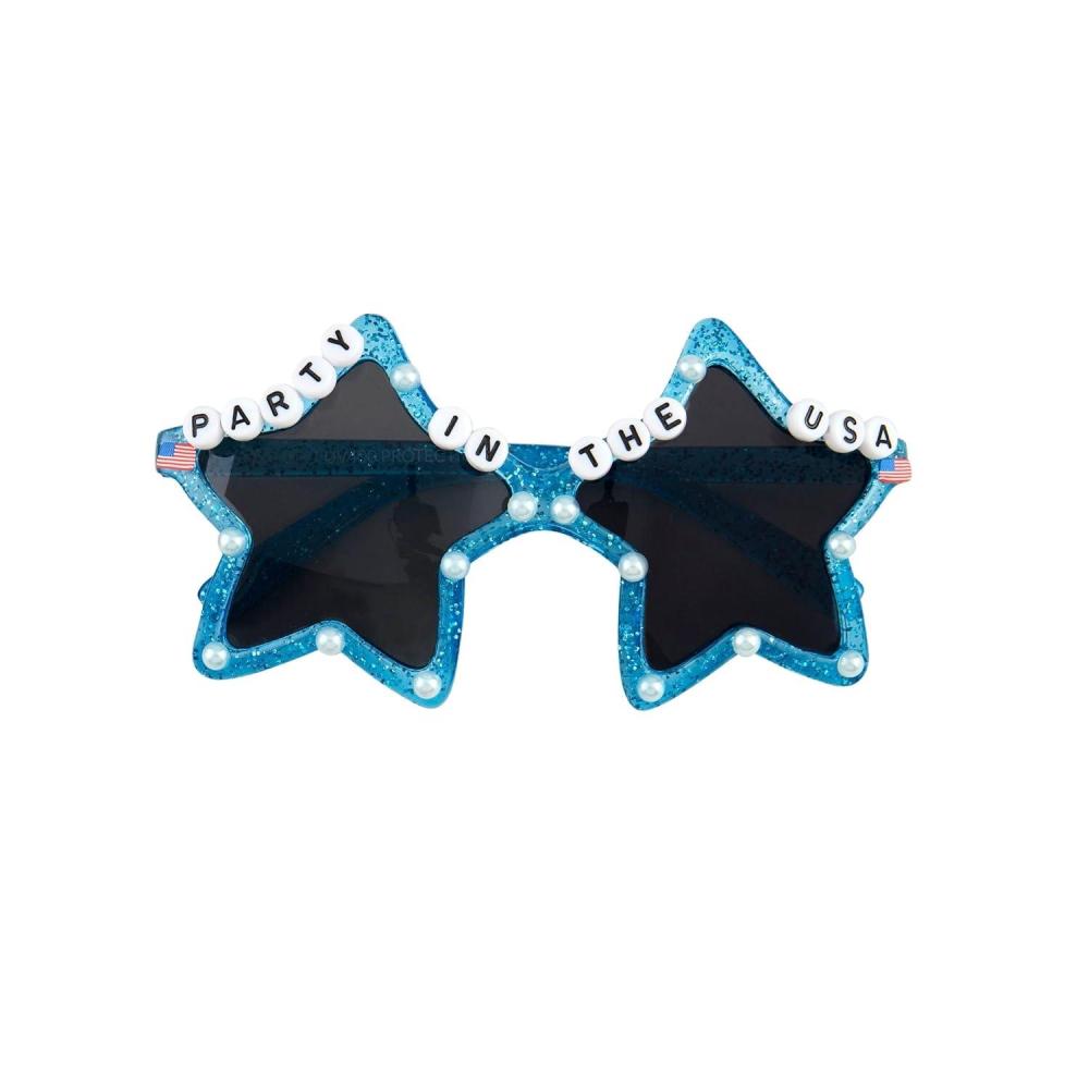 imageMud Pie Childrens Blue Sassy Patriotic Shades
