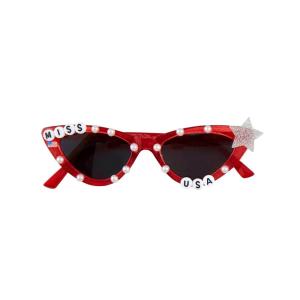 Mud Pie Children’s Red Sassy Patriotic Shades