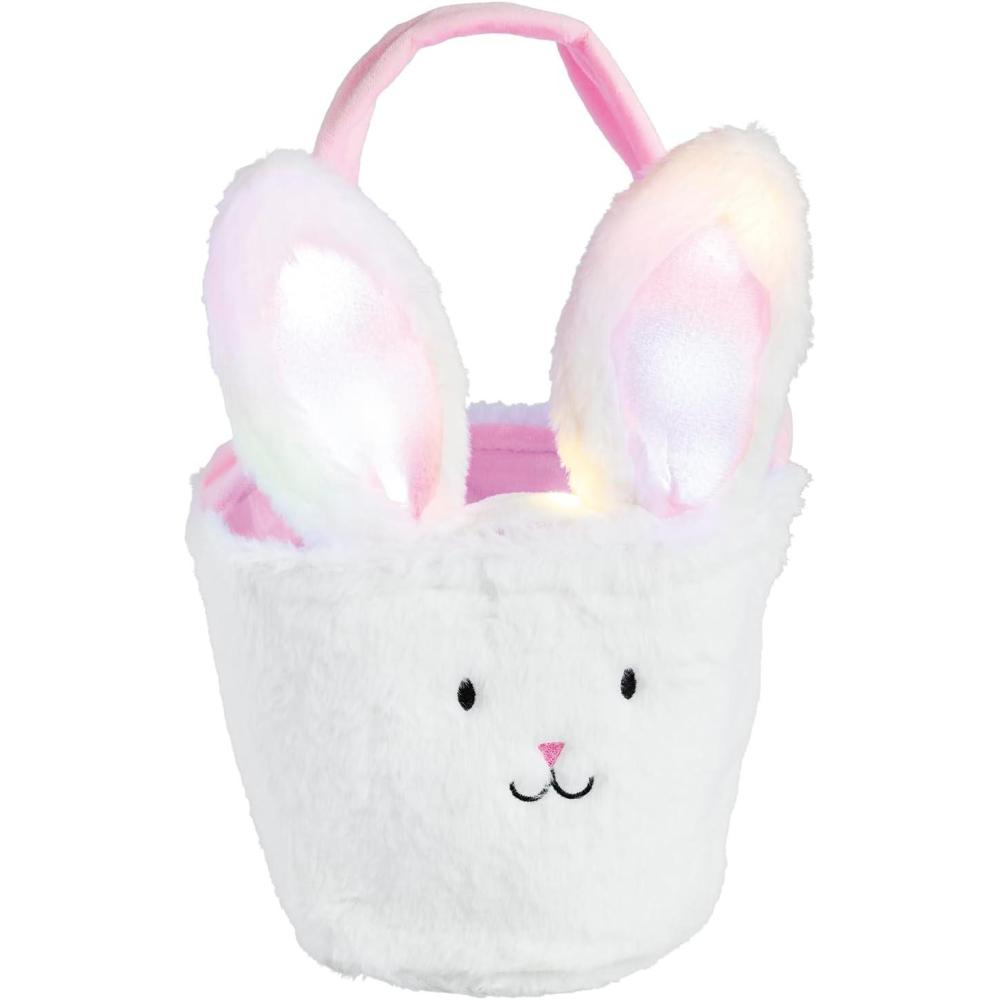 image:imageMud Pie Blue Light Up Easter BasketPink
