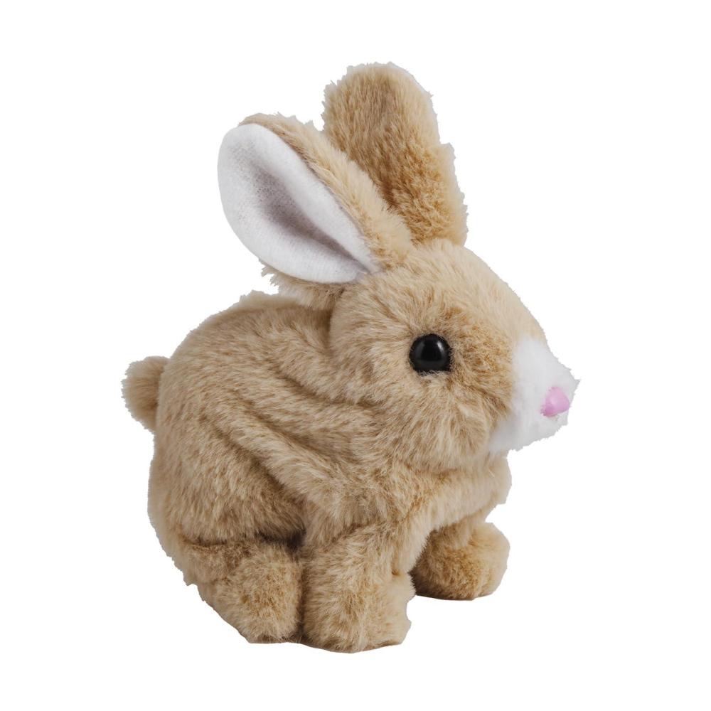 image:imageMud Pie Brown Hopping Easter Bunny PlushBROWN