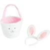 Mud Pie Blue Light Up Easter Basket(Pink)