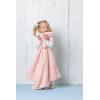 Mud Pie Pink Bunny Plush Blanket(Pink)