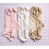 Mud Pie Pink Bunny Plush Blanket(White)