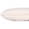 Mud Pie Polyester XOXOXO Washed Canvas Long Pillow 4163015, 1 Count (Pack of 1)(XOXOXO)