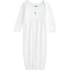 Mud Pie Baby Crochet Cross Gown(Blue)