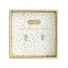 Mud Pie Little Girl Gold Cross Stud Earrings(SILVER)