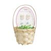 Mud Pie Little Girl White Easter Bunny Stud Earrings(BLUE)