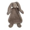 Mud Pie Taupe Bunny Plush Woobie(BROWN)