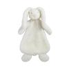 Mud Pie Taupe Bunny Plush Woobie(WHITE)