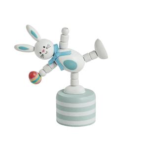 Mud Pie Easter Chick Collapsing Toy(BLUE)
