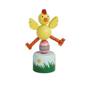 Mud Pie Easter Chick Collapsing Toy(YELLOW)