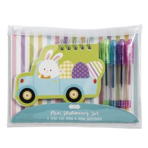 Mud Pie Pink Easter Stationery Set(GREEN)
