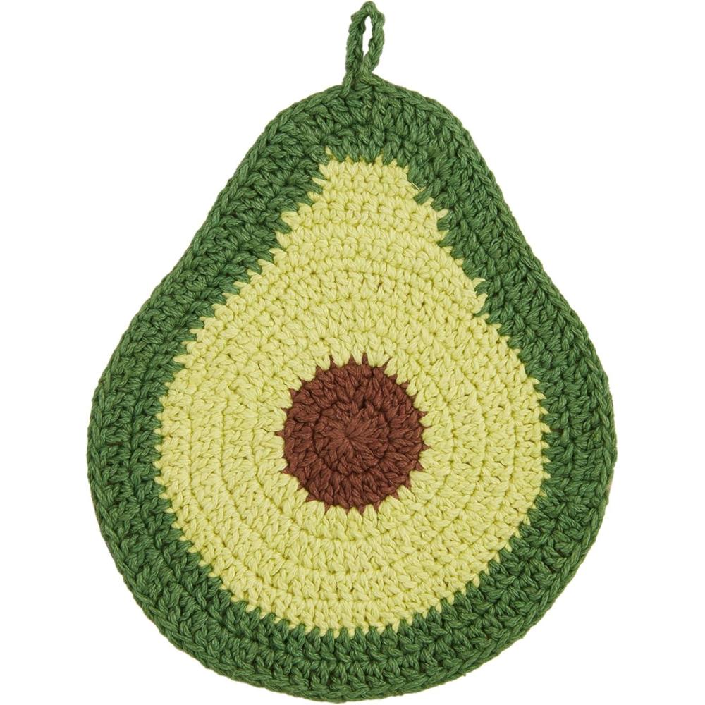 image:imageMud Pie Avocado Fiesta Pot Holder 8 x 7 GREEN