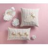 Mud Pie White Easter Lumbar Pillow(White Single Bunny)