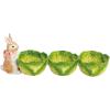 Mud Pie Easter Bunny Cabbage Triple Tidbit