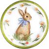 Mud Pie Easter Bunny Glass Platter