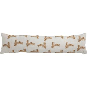 Mud Pie Easter Bunny Long Embroidery Pillow(Bunny)