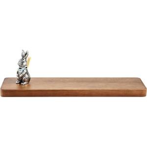 Mud Pie Metal Easter Bunny Toothpick Tray