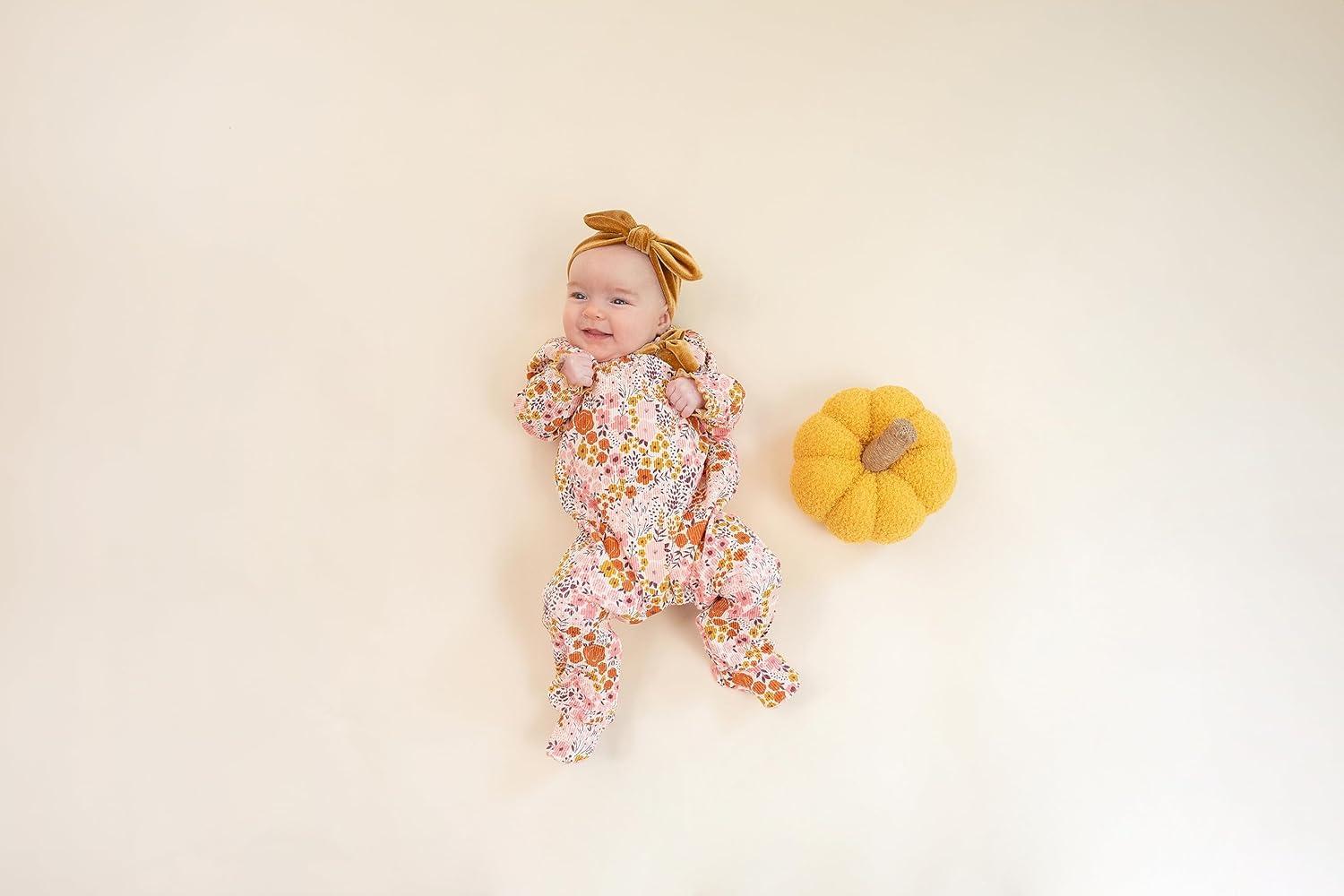 image:imageMud Pie babygirls Mud Pie Baby Girl SleeperFall Floral