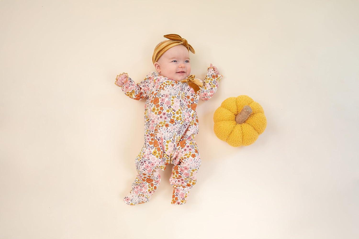 image:imageMud Pie babygirls Mud Pie Baby Girl SleeperFall Floral
