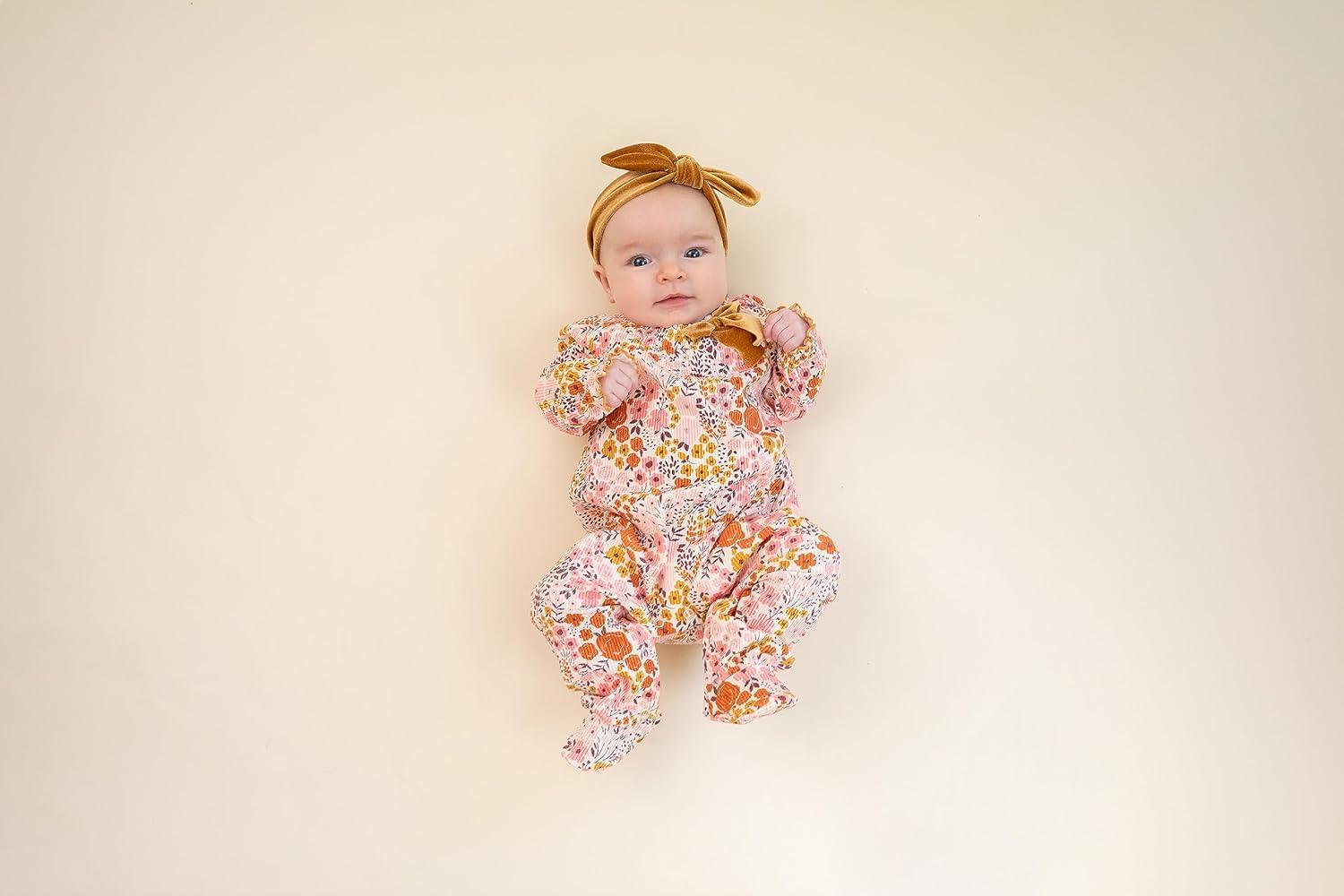 image:imageMud Pie babygirls Mud Pie Baby Girl SleeperFall Floral
