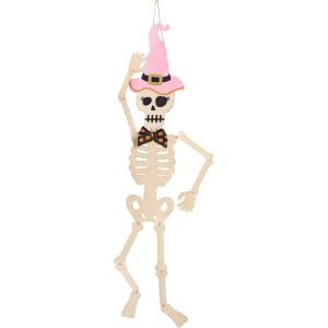 Mud Pie Halloween Girl Skeleton Door Hanger