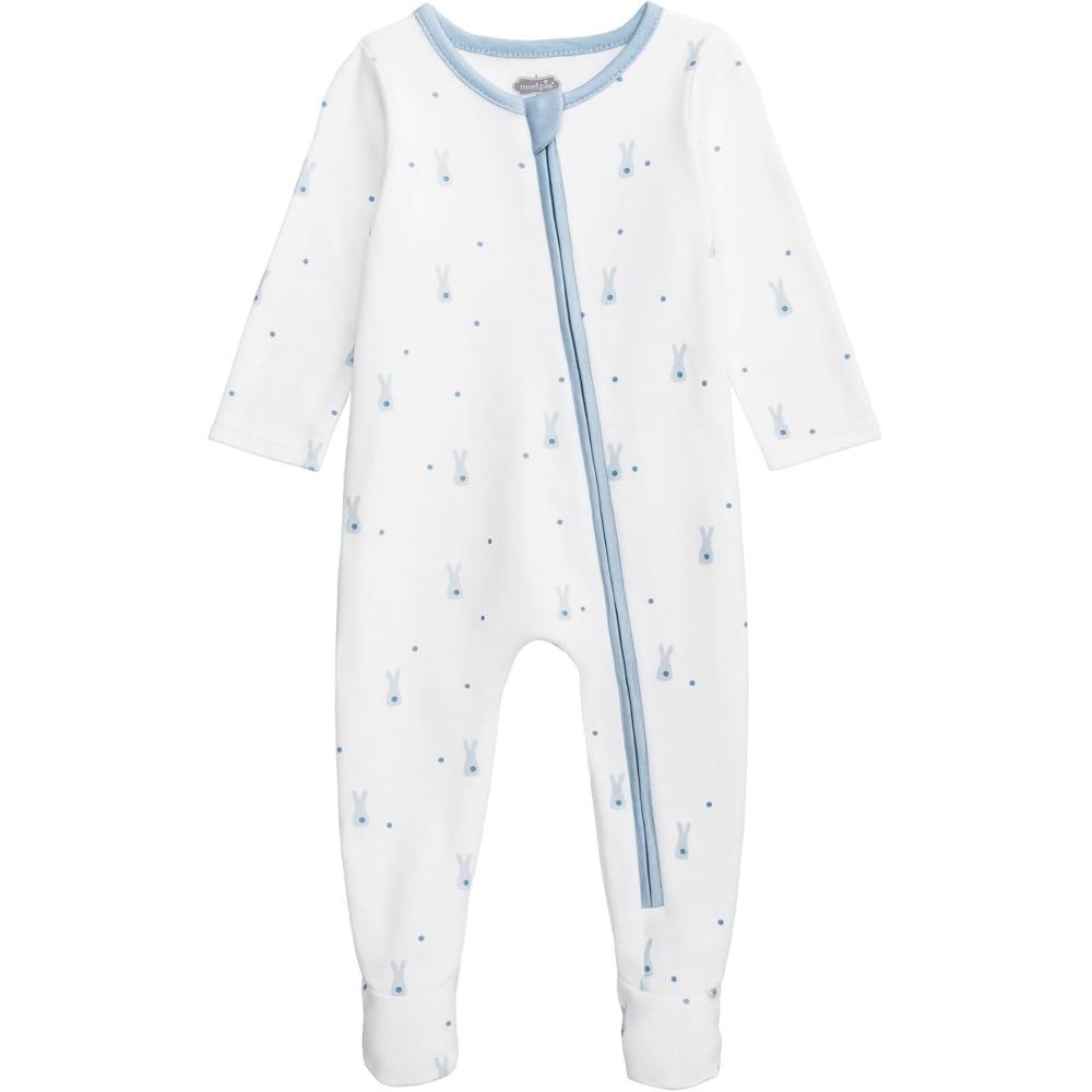 image:imageMud Pie Baby Boy Blue Bunny Sleeper