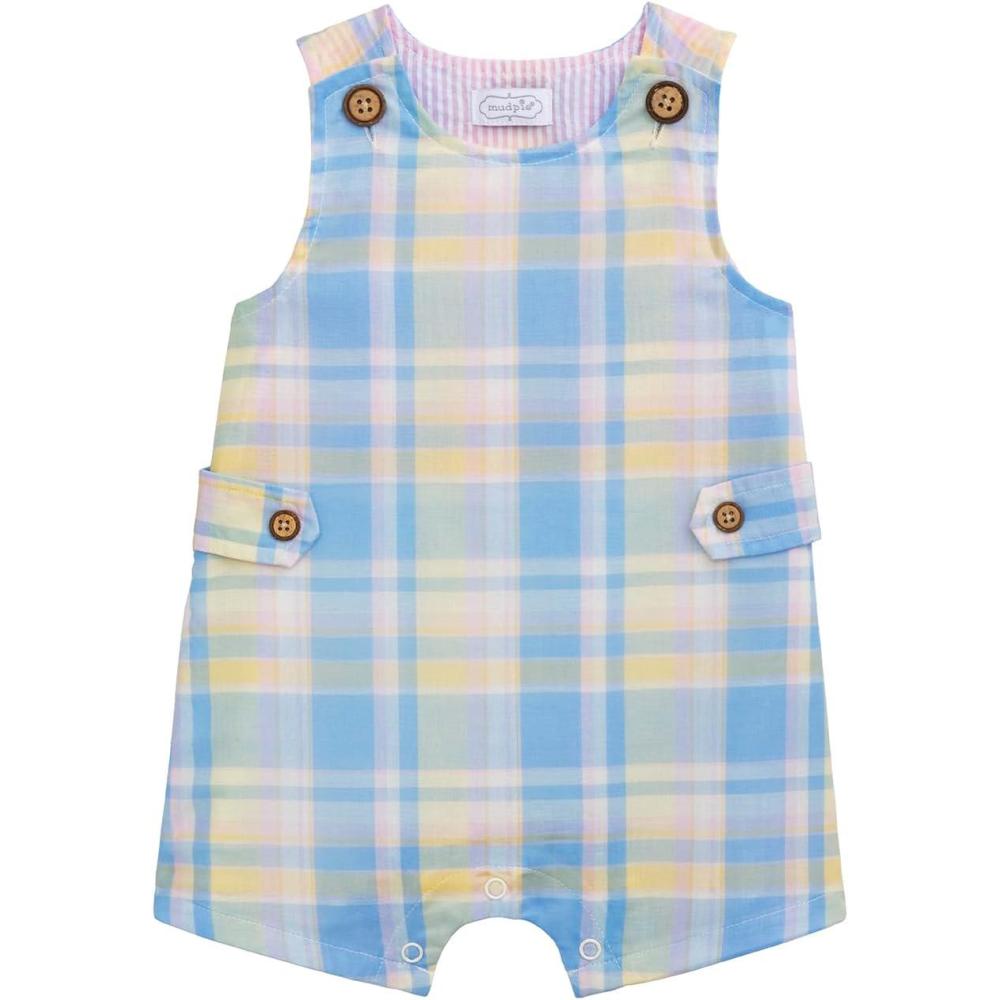 image:imageMud Pie Baby Boy Madras Plaid Spring Jon Jon