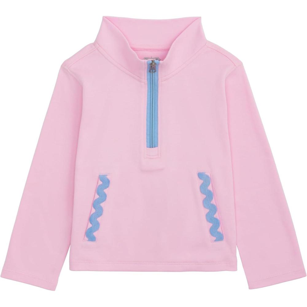 image:imageMud Pie Toddler Girl Quarter Zip Pullover with RIC RacPink