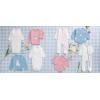 Mud Pie Baby Boy Blue Bunny Sweater Bubble