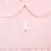 Mud Pie Baby Girl Pink French Knot Bunny Bubble